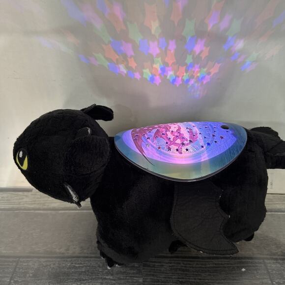 How To Train Your Dragon Toothless Pillow Pet 2020 Dreamworks {DD} - Picture 1 of 16